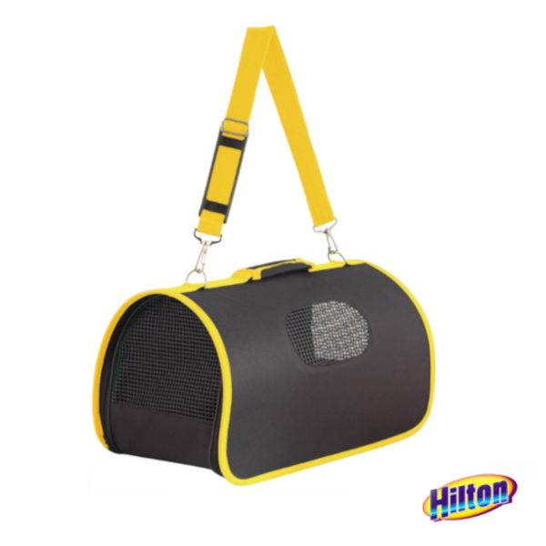 Hilton_torba_transportowa_zolte_pasy_dla_psa_kota